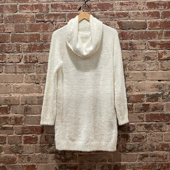 NEW Lou & Grey LOFT Lashout Cowl Neck Sweater Dress/Tunic Size Small - Picture 4 of 10